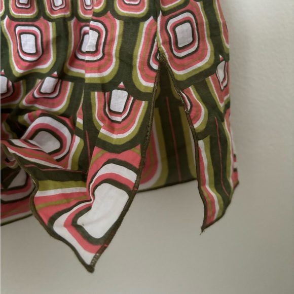 Bebe Vintage Mixed Print Boho Top - Picture 14 of 15